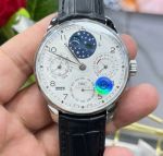 APS Factory IWC Portugieser Perpetual Calendar Real Picture White Dial Watch